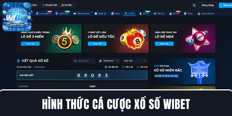 Đôi nét giới thiệu hình thức cá cược xổ số WIBET